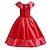 cheap Movie &amp; TV Theme Costumes-Elena of Avalor Fairytale Princess Elena Dress Outfits Girls&#039; Movie Cosplay Active Sweet Red Dress Gloves Bag