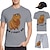 billige nyhed sjove hættetrøjer &amp; t-shirts-Dyr Capybara T-shirt Shorts Baseball kasket Trykt mønster Grafisk Til Herre Voksne Varmstempling Afslappet / Hverdag