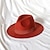 preiswerte Partyhut-Hüte Wolle / Acryl Fedora-Hut Formal Hochzeit Cocktail Royal Astcot Einfach Mit Pure Farbe Kopfschmuck Kopfbedeckung