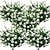 お買い得  人工観葉植物-1 pc 7 フォーク ユーカリ小さなバラ プラスチック ユーカリの葉模擬水草