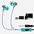 cheap Wired Earbuds-BX02 Wired In-ear Earphone In Ear Bluetooth5.0 Noise cancellation Ergonomic Design Stereo for Apple Samsung Huawei Xiaomi MI  Fitness Running Everyday Use Mobile Phone