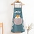 cheap Bathroom &amp; Laundry Storage-New Apron Household Kitchen Waterproof And Oil-Proof Women&#039;S Thin Summer Work Clothes Cooking Apron