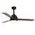 cheap Ceiling Fan Lights-Indoor Outdoor Ceiling Fans with Lights 49&quot; LED Dimmable Ceiling Fan for Home with Remote Control Downrod Mount 3000K-6500K for Children&#039;s Room Living room Bedroom