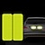 ieftine Decorațiuni și Protecție Corp Auto-10 buc autocolant reflectorizant pentru siguranța traficului noapte marcaj de avertizare bandă reflectoare pentru mașină autocolante luminoase pentru bara de protecție auto