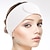 preiswerte Duschhauben und Stirnbänder-1 Stück Stirnband zum Schminken, Kosmetikstirnband, Frottee, verstellbares Haarschutzband mit Verschluss