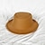 Χαμηλού Κόστους Καπέλα για Πάρτι-Καπέλα Μαλλί / Ακρυλικό Ρεπούμπλικα Επίσημο Γάμου κοκτέιλ Royal Astcot Απλός Κλασσικό Με Καθαρό Χρώμα Ακουστικό Καπέλα