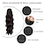 levne Culíky a copy-24 palcové dlouhé prodlužování vlasů s vlnitým culíkem, syntetické tepelně odolné omotání kolem šňůrky, kudrnaté příčesky s vlnitým culíkem pro ženy