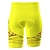 cheap Men&#039;s Shorts, Tights &amp; Pants-21Grams Men&#039;s Cycling Shorts Bike Padded Shorts / Chamois Bottoms Mountain Bike MTB Road Bike Cycling Sports Graphic 3D Pad Cycling Breathable Moisture Wicking Yellow Red Spandex Clothing Apparel