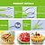 levne Pomůcky na ovoce a zeleninu-4 v 1 vykrajovátka na meloun naběračka na vyřezávání ovoce nůž na vykrajování ovoce vykrajování oddělovač dužiny kuchyňské pomůcky přístup