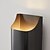 cheap Indoor Wall Lights-LED Wall Lamps Copper Minimalism Black Up and Down Warm White Light 5W Wall Sconces Modern Contemporary Style Living Room Bedroom Dining Room Metal Wall Light