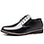 cheap Men&#039;s Oxfords-Men&#039;s Shoes Oxfords Derby Shoes Formal Shoes Leather Shoes Dress Loafers Walking Business Chinoiserie British Wedding Daily Leather Faux Leather Warm Lace-up Black Spring Fall