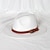 voordelige Feesthoeden-hoed Wol / Acryl Fedorahoed Zonnehoed Formeel Bruiloft cocktail Koninklijke Ascot Retro Met Pure Kleur Helm Hoofddeksels