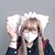 baratos Acessórios de penteados-tiara de orelha gato ko kawaii kuromi grampo de cabelo lolita halloween cosplay bonito headwear laço empregada acessório de cabelo headband para mulheres meninas