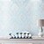cheap Geometric &amp; Stripes Wallpaper-1pc Luxury Carved Embossed Bronzing Wallpaper, Brocade PVC Wallpaper, Used In Family Room Living Room, Bedroom, Bar,53x950cm/20&#039;&#039;x374&#039;&#039;
