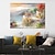 cheap Landscape Paintings-60*90cm/80*120cm Handmade Oil Painting Canvas Wall Art Decoration Landscape Garden Rural Sea for Home Decor Rolled Frameless Unstretched Painting