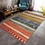 cheap Mats &amp; Rugs-Moroccan Ethnic Style Area Rug Living Room Coffee Table Carpet Large Area Bedroom Retro Bohemian Floor Mat