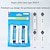cheap Personal Protection-4 Pcs Replacement Toothbrush Heads Compatible With Oral B Braun Professional Electric Toothbrush Heads Brush Heads For Oral B Replacement Heads Refill Pro 500/1000/1500/3000/3757/5000/7000/7500/8000