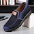 cheap Men&#039;s Slip-ons &amp; Loafers-Men&#039;s Loafers &amp; Slip-Ons Plus Size Comfort Shoes Walking Classic Casual Outdoor Daily Canvas Breathable Loafer Black Yellow Blue Slogan Spring