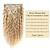 levne Připínací příčesky-brazilská p27-613 vodní vlna blond lidské vlasy prodlužování nezpracované svazky lidských vlasů útek 1ks 100g klavírní barva (18 100g spona do lidských vlasů