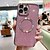 cheap iPhone Cases-Electroplated Glitter Design Magnetic Suction Ring Mobile Phone Case For Apple IPhone 14 13 Pro Max Plus Mini