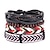 baratos Acessórios vestíveis-pulseira de estilo boêmio estilo étnico artesanato de miçangas coloridas tecelagem artesanato feminino