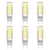 abordables Ampoules épi de maïs LED-6 pièces 3 W Ampoules Bougies LED Ampoules Maïs LED 400 lm G9 T 45 Perles LED SMD 2835 110-130 V 200-240 V
