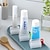 billige badeværelse arrangør-3 stk rullende tandpasta squeezer tube squeezer tandpasta dispenser holder tandcreme badeværelse manuel sprøjte dispenser