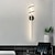 tanie Kinkiety LED-Lightinthebox kinkiety led minimalizm ciepłe białe/białe światło 22w kinkiety ścienne nowoczesny współczesny styl salon sypialnia jadalnia metalowa ściana światło