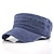 levne Pánské klobouky-pánská vojenská kšiltovka kadetská čepice černá námořnická modrá sepraná bavlna čistá barva nastavitelná denně stylová street dailywear vintage sportovní přenosná