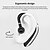 abordables Écouteurs True Wireless-casque d&#039;affaires sans fil k20 crochet d&#039;oreille bluetooth 5.2 stéréo hifi led affichage de puissance appel mains libres stéréo casque avec hd micro écouteurs de sport étanches