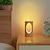 Недорогие Настольные лампы-светодиодная деревянная настольная лампа, 1 шт., прикроватная тумбочка для спальни с регулируемой яркостью, светодиодное освещение, креативный домашний декор, настольная лампа
