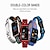 billige Apple Watch-bånd-4 pakke Sportsrem Kompatibel med Apple Watch urrem 38mm 40mm 41mm 42mm 44mm 45mm 49mm Vandtæt Justerbar Blød silikone Udskiftning af urrem til iwatch Series Ultra 8 7 SE 6 5 4 3 2 1