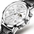 cheap Quartz Watches-OLEVS Men Quartz Watch Sports Waterproof Moon phase Luminous Calendar Chronograph Genuine Leather Watch