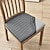 levne Potah na jídelní židli-potah jídelní židle strečový potah sedáku elastický černý chránič židlí pro jídelnu hotel svatba měkký snímatelný omyvatelný