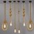 billiga Belysning för köksön-vintage hängande lampa för hamprep 1 huvud 1,5 meter e26/e27 bas, retro hänglampa för hamprep vintage taklampa retrostil för matsal restaurang barbelysning, glödlampa ingår ej