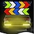 Χαμηλού Κόστους Διακόσμηση και Προστασία Σώματος Αυτοκινήτου-Αυτοκόλλητο αυτοκόλλητο 10 τμχ/σετ αυτοκόλλητο αυτοκόλλητο αυτοκόλλητο με ανακλαστική ταινία βέλους