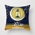 baratos Capa de almofada de férias-Capa de almofada ramadan kareem eid mubarak 1 peça capa de almofada quadrada decorativa macia fronha para quarto sala de estar sofá cadeira lavável na máquina