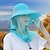 ieftine Călătorii &amp; Accesorii Geamantane-pălărie rezistentă la țânțari în aer liber pălărie de pescuit pentru bărbați acoperă fața protecție solară mască din plasă respirabilă pescuitul de noapte rezistentă la insecte pălărie pentru femei
