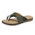 cheap Women&#039;s Sandals-Women&#039;s Sandals Slippers Orthopedic Sandals Bunion Sandals Plus Size Outdoor Slippers Outdoor Daily Beach Solid Color Summer Bowknot Flat Heel Cute Casual Minimalism Faux Leather PU Loafer Wine Black