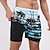 cheap Men&#039;s Swimming Shorts-Men&#039;s Board Shorts Swim Shorts Swim Trunks Drawstring With Compression Liner Gradient Graphic Prints Quick Dry Surfing Casual Holiday Hawaiian Boho 1 5