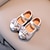 cheap Kids&#039; Flats-Girls&#039; Flats Daily Dress Shoes Mary Jane Lolita PU Breathability Non-slipping Princess Shoes Little Kids(4-7ys) Toddler(2-4ys) School Wedding Party Walking Shoes Outdoor Dancing Bowknot Pearl Silver