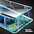 halpa Samsung-kotelot-puhelin Etui Käyttötarkoitus Samsung Galaxy S26 Ultra Plus A34 A54 A53 A33 A13 A32 A52 Magneettinen adsorptiokotelo ja näytönsuoja Magneetti Koko vartalon suoja Läpinäkyvä Karkaistu lasi Metalli