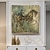 abordables Peintures animaux-peinture à l&#039;huile peinture à la main peint à la main art mural abstrait cheval toile peinture décoration de la maison décor pas de peinture de cadre seulement