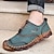 ieftine Încălțăminte manuală pentru bărbați-Bărbați Adidași Mărime Plus Size Pantofi lucrați manual Plimbare Casual Englezesc În aer liber Zilnic Microfibre Respirabil Bandă elastică Negru Maro Trifoi Primăvară Toamnă