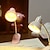 voordelige Decoratie &amp; Nachtlampje-mini bureau boek lamp clip op boek batterij aangedreven led oogbescherming leeslamp verstelbare draagbare desktop kleine nachtlampjes