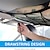 cheap Car Organizers-SUV Car Ceiling Storage Net Pocket Double-Layer Mesh Car Roof Bag Interior Cargo Net Breathable Mesh Bag Auto Stowing Tidying Travel Long Trip Camping Interior Accessories