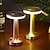 abordables Lámpara de mesa-Lámpara de mesa de carga led táctil retro comedor creativo hotel bar lámpara de mesa de café luz de noche al aire libre sala de estar lámpara de atenuación de escritorio decorativa