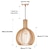 tanie Światła wiszące-kreatywny drewniany żyrandol ramhouse naturalny wiatr log żyrandol e27/e26 podstawa oświetlenie sufitowe lampa wisząca odpowiednia do nauki kawiarnia restauracja rar ac110v ac220v