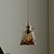 Недорогие Островные огни-светодиодный подвесной светильник, мини-стеклянный медный подвесной потолочный светильник со стеклянным абажуром, подвесной светильник из прозрачного стекла для спальни, гостиной, столовой, кухни