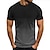 billige Casual T-shirts til mænd-Herre T-shirt Tee Top Hældning Rund hals Gade Ferierejse Kort Ærme Tøj Mode Sport Basale